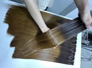 Trame de cheveux de haute qualité Ombre noir miel os de corps droit cheveux humains vietnamiens - Product Image 5