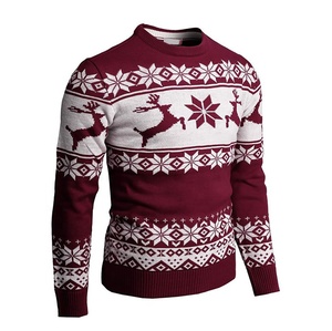 OEM Nueva llegada de alta calidad de los hombres de cuello redondo Casual Suéter de punto personalizado de Cachemira para hombre para el invierno - Product Image 5