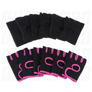 New Arrival Half Finger Gym Gloves for Men and Women Neoprene Leather <b>Weight</b> Lifting Fitness Training Gloves Custom Logo OEM ODM - Product Image 4