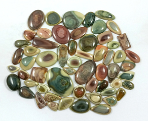 Pierres précieuses en vrac de Jaspe Impérial, cabochons naturels, pierres à facettes, cristaux de guérison, fournisseur en gros, export - Product Image 2