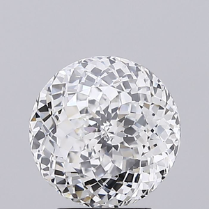 Diamante cultivado en laboratorio de 3.07 CT, corte portugués redondo, color F, VVS2, pulido a mano en India, para la fabricación de joyas de diamantes, anillos y pendientes. - Product Image 1