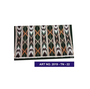 Tapis de selle d'équitation sans arceau de haute qualité, design western fin, en laine de Nouvelle-Zélande et rembourrage en polyester, en polycoton, pour le dressage anglais - Product Image 6