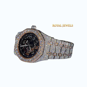 Export Quality Mossinate Mechanical Watch Round Dial Sapphire Crystal Bracelet Wristwatch for Party Gift - Product Image 2