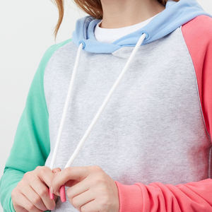 Sudadera con Capucha Casual para Mujer, Diseño 2026, Estilo Urbano, 100% Algodón Felpa, Transpirable para Invierno, con Logotipo Frontal - Product Image 6