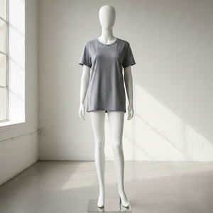 Camisetas Deportivas Ajustadas para Mujer, Ropa Deportiva Musulmana, Personalizadas, 100% Algodón, Manga Corta, Transpirables, de Secado Rápido, para Verano - Product Image 1