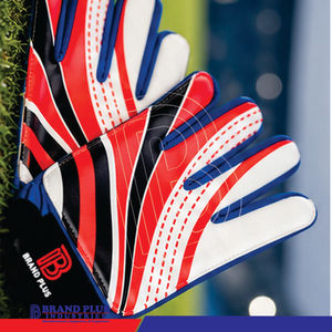 Gants de gardien de but Brand Plus en PVC, respirants, antidérapants, fermeture Velcro, doigts entièrement imprimés, légers, unisexes - Product Image 5