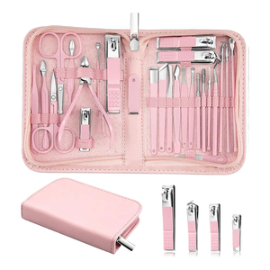 Premium Personal Grooming <b>Manicure</b> <b>Kit</b> German Stainless Steel Beauty Tools for Home Salon and Travel Use - Product Image 1