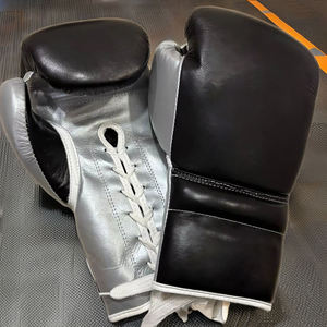 Guantes de Boxeo de Cuero Premium de Fabricación Profesional, con Cordones, para Entrenamiento, Sparring y Combate, Diseño Personalizado Disponible - Product Image 3