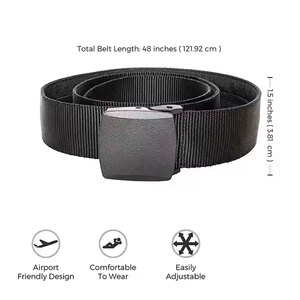 High Quality High Strength Cow Hide Steel <b>Buckle</b> <b>Belt</b> Customizable Durable Adjustable Casual Waist <b>Men</b> Women Fashion Utility - Product Image 2