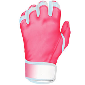 Gants de frappeur à doigts entiers pour gaucher, style baseball, en cuir respirant, à manchette courte, pour toutes les saisons - Product Image 4