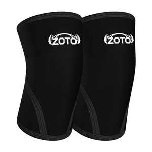 Genouillères de compression en néoprène pour haltérophilie et squats, avec logo personnalisé, pour soutien des genoux en powerlifting, vente en gros - Product Image 3