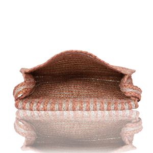 Sac à bandoulière bohème en paille pour femme, avec rabat rayé, écologique, léger, pour la plage, à sangle unique - Product Image 4