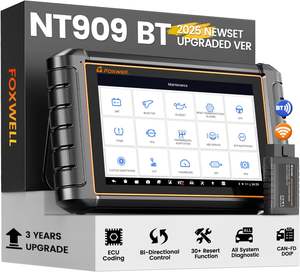 NUEVO Escáner <span class=keywords><strong>de</strong></span> Diagnóstico OBD2 NT909 2026, Herramienta <span class=keywords><strong>de</strong></span> Diagnóstico para Todos los Sistemas, Lector <span class=keywords><strong>de</strong></span> Códigos Bidireccional, Más <span class=keywords><strong>de</strong></span> 30 Funciones <span class=keywords><strong>de</strong></span> Reinicio, Codificación <span class=keywords><strong>de</strong></span> ECU - Product Image 1