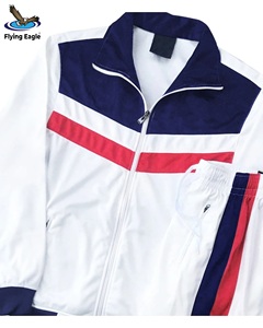 Men Tracksuit Full Zip Jacket <b>Jogger</b> Pants Custom Logo Sportswear Gym Running Training Activewear - Product Image 2