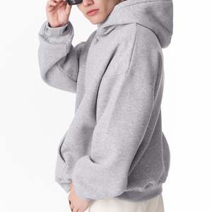 Sudadera con Capucha Oversize para Hombre, Personalizada al por Mayor, de Alta Calidad, Forro Polar Grueso, con Logotipo Personalizado, Hombros Caídos, Tejido French Terry - Product Image 4