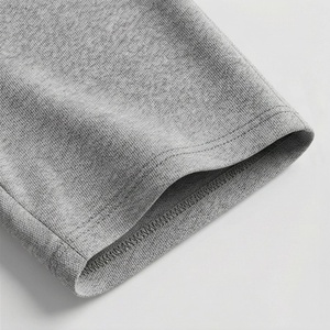 Women's 2 Piece <b>Knitted</b> <b>Set</b> Short Sleeve Crew Neck T Shirt and Above Knee Shorts Solid Gray Casual Spring Summer Wear - Product Image 6