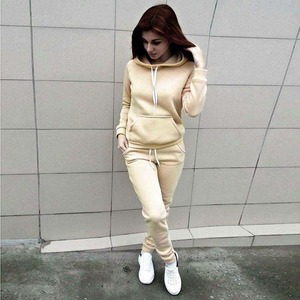 Conjunto Deportivo Informal de 2 Piezas para Mujer, Sudadera con Cremallera de Manga Larga y Pantalones Anchos a Juego - Product Image 3
