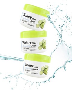 FOODAHOLIC 300ml Cosmético coreano Naturaleza Piel Pepino Crema limpiadora Limpiador facial - Product Image 1