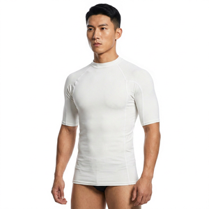 Hukangjie G4Free – Haut court respirant en Spandex/Polyester pour femme, protection solaire UPF 50+, séchage rapide, idéal pour l'entraînement, la gym, la randonnée et les activités de plein air - Product Image 3
