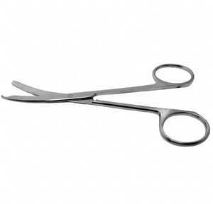 Northbent 4,5 \ "Manual de acero inoxidable Tijeras de sutura quirúrgica Set Base de instrumentos quirúrgicos con punta roma curvada - Product Image 2