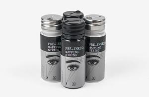 Hilo Pre-Entintado Blanco y Negro para Mapeo de Cejas, Herramienta de Diseño y Posicionamiento para Microblading - Product Image 6
