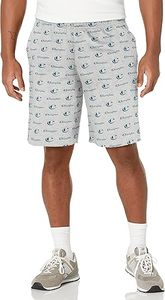 Shorts Bermuda pour homme, bleu clair, imprimés, taille élastique, décontractés, pour l'entraînement sportif, avec poches latérales - Product Image 6