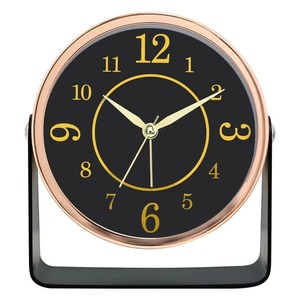 Horloge de table classique, idéale pour la table de chevet de la chambre, le bureau, la bibliothèque et la décoration de bureau, en provenance d'Inde. - Product Image 5