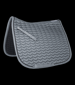Tapis de selle d'équitation de style occidental en polycoton avec doublure en mousse de gel écologique et option en peau de mouton - Product Image 5