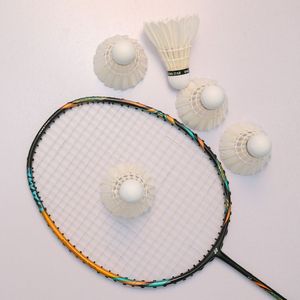 OEM Factory Direct Vina-Star Goose Feather <b>Badminton</b> Shuttlecock PU Cork Head High Durability - Product Image 4