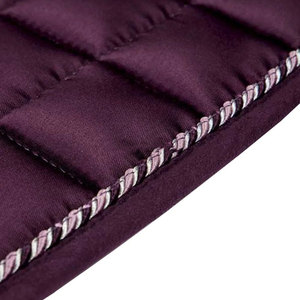 Almohadilla de Silla de Montar Acolchada con Diamantes Color Borgoña Personalizada OEM, Rodilleras de Cuero Sintético, Correas Elásticas para la Cintura para Protección del Caballo - Product Image 6