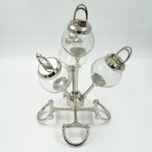 Bocaux à bonbons en forme de boule de cristal avec support en forme de mors de cheval, pour fêtes d'anniversaire, Journée des enfants, décoration de la maison, bocaux en métal pour bonbons et friandises, pour cadeaux - Product Image 2