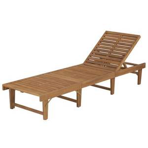 Tumbona de Madera de Teca Personalizada para Exteriores, Hoteles, Resorts y Piscinas, Fabricante OEM, Proveedor Mayorista de Indonesia - Product Image 2
