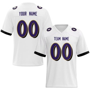 Camiseta de Fútbol Profesional para Hombre, 100% Poliéster Elástico, Transpirable, de Secado Rápido, con Logotipo Personalizado, Nombre del Equipo, Diseño Gratuito, Manga Corta - Product Image 3