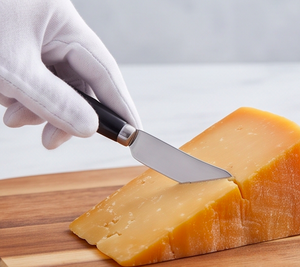 Juego de 5 Cuchillos para Queso con Hoja de Acero Inoxidable y Mangos de Resina con Forma de Alimentos, Espátula para Mantequilla, Herramientas para Queso - Product Image 4