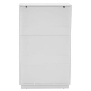 FCH White P2 Particle and Density Board 7241117cm Wavy Pattern Drawer Front Five Level Six Drawer Cabinet Organizer - Product Image 4