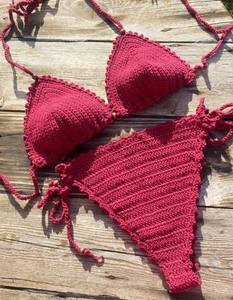Braguita de bikini de ganchillo, 100% algodón - Product Image 1