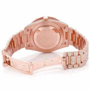 Luxury Business Stainless Steel Alloy 40mm Analog Chronograph <b>Watch</b> Dial Glass <b>Waterproof</b> Countdown Quartz Movement Case - Product Image 5