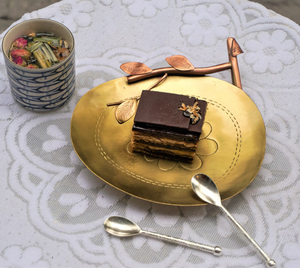 Cuillère en laiton de luxe pour la maison et la cuisine, idéale pour le café et les desserts, design simple, fabriquée à la main, meilleur produit - Product Image 5