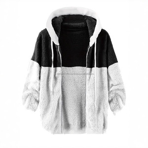 <b>Mens</b> Hoodies Set Autumn Winter Casual Thick Fleece Winter Hoodies for <b>Men</b>,plain Color Hoodies - Product Image 2