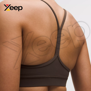XEEP สปอร์ตบราโยคะคุณภาพสูงสำหรับผู้หญิง รุ่น XC-SB-27 สายรัดปรับได้ ระบายอากาศดี แผ่นรองถอดออกได้ รองรับได้ดี แห้งเร็ว - Product Image 5
