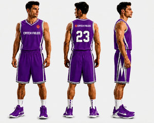 Maillot de basketball unisexe personnalisé, sans manches, respirant, écologique, coupe-vent, col en V, impression par sublimation, 100% coton - Product Image 1