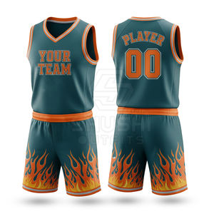 Camisetas y pantalones cortos personalizados de alta calidad. Compre uniformes de baloncesto de diseño original al por mayor. - Product Image 1