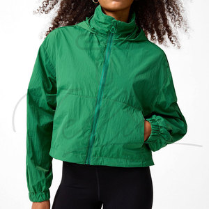 Chaquetas Cortavientos Elegantes para Mujer, Diseño Personalizado, de la Mejor Calidad, Ropa Personalizada de Nuevo Diseño, Chaqueta Cortavientos de Moda - Product Image 2