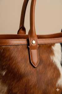Durable Stylish For Daily Use Summer Leather Hair on <b>Tote</b> <b>Bag</b> Women High Quality 100% pure manufacturing style Hair on <b>Tote</b> <b>Bag</b> - Product Image 6