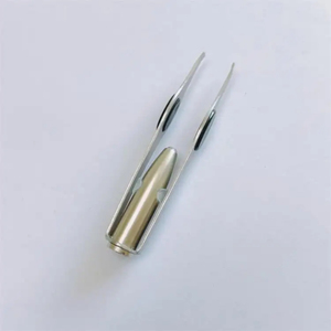 Juego de 3 pinzas de acero inoxidable de doble filo, inclinadas y puntiagudas para cejas, pinzas de doble cabeza de alta calidad para cejas - Product Image 4