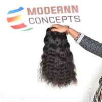 Extensions de cheveux humains vierges non traités vietnamiens Remy 100% naturels bouclés 10"-32" à double trame tissée/à clipser en gros