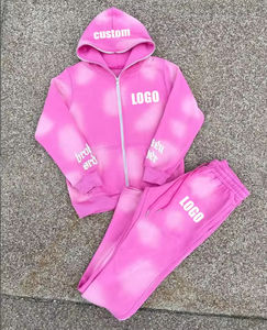 Conjunto Deportivo Cortavientos para Hombre con Logotipo Personalizado, Pantalones Joggers Transpirables, Ecológicos, de Secado Rápido, Antibacterianos, de Poliéster/Algodón - Product Image 6