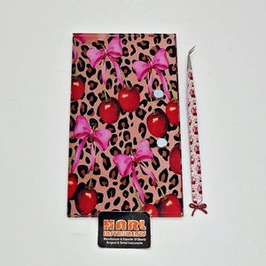 Placas de Acrílico para Pestañas con Diseño de Lazo y Cereza, Marca Privada, Placas Magnéticas para Extensiones de Pestañas, Suministros de Pestañas Coloridos Personalizados - Product Image 5