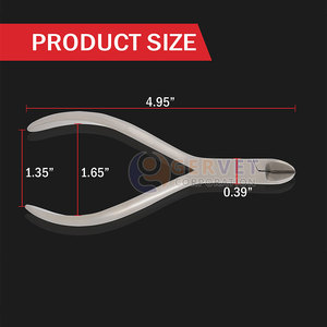 Coupe-épingles et coupe-fils manuels en acier inoxydable couleur unie personnalisés - Vente en gros sous marque privée pour usage médical, orthopédique et chirurgical - Product Image 4