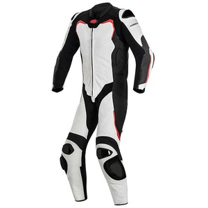 Nuevo Mono de Motociclismo Alpinestar de Una Pieza en Cuero Vacuno Unisex de Verano, Resistente al Viento, Transpirable y con Diseño Personalizado - Product Image 2